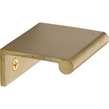 Heritage Brass EPR Edge Pull Cabinet Handle 50mm Satin Brass finish
