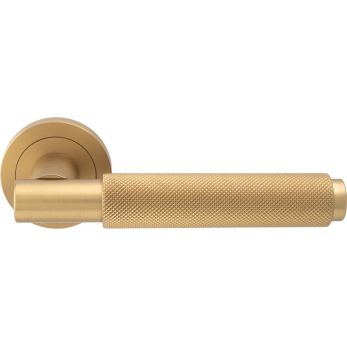Carlisle Brass EUL050SB Varese Lever Handle On Rose Satin Brass