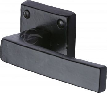 Tudor FB5410 Hanwood Smooth Black Lever on Square Rose