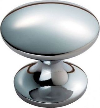 Fingertip FTD346-CP Silhouette Polished chrome 29mm cabinet knob