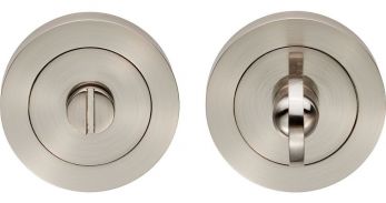 Turn and Release Round Rose Satin Nickel  - by Carlisle Brass - GK4004SN