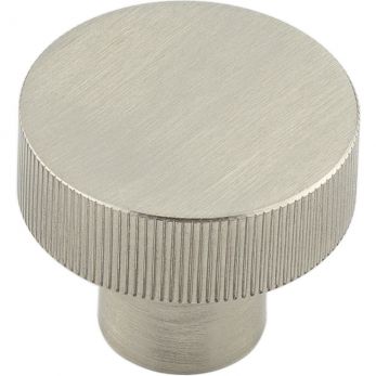 30mm Round Cabinet Knob in Satin Nickel - Thaxted Range by Frelan Hardware | HOX230SN