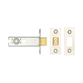 Jedo Heavy Duty Tubular Deadbolts 76mm Satin Stainless Steel - by Frelan Hardware - JL-HDB76SS