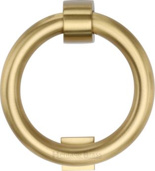 Heritage Brass K1270-SB Ring Knocker Satin Brass finish
