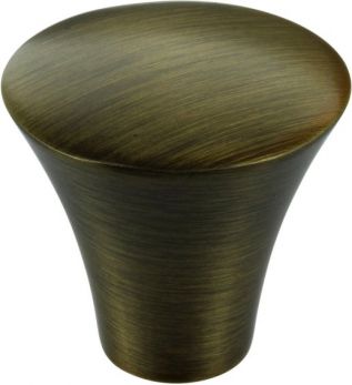 Crofts & Assinder KB-M-3939-30-AB Malvern American Bronze Round Cabinet Knob 30mm diameter