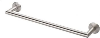 Deleau LX21SS Satin Stainless Single Towel Rail 448mm