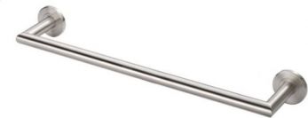 Deleau LX22SS Satin Stainless Single Towel Rail 645mm