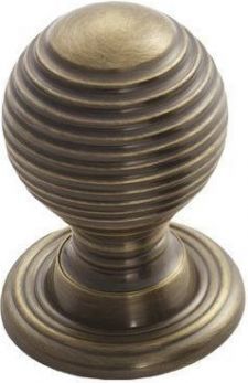 Queen Anne M1005FB - florentine bronze 35mm cupboard knob