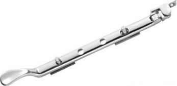 Polished Chrome M44CCP - window casement stay victorian 203mm