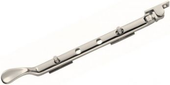 Satin Nickel M44SSN - window casement stay victorian 254mm