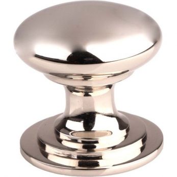 Fingertip Design M47BPN Polished Nickel Victorian Knob 32mm