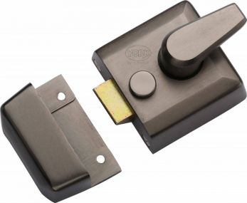 40mm Std. Nightlatch Matt Bronze Finish