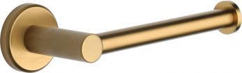 Oxford Toilet Roll Holder, Wall Mounted Satin Brass  - by M.Marcus - OXF-PAPER-SB