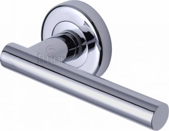 Shuttle SC-3052-PC door handles on rose polished chrome