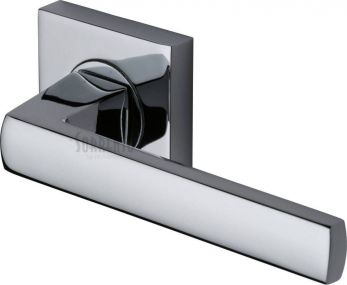 Axis SC-4062-PC polished chrome square rose door handles