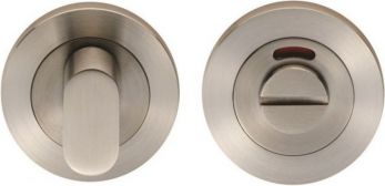 51.5mm Round Thumb Turn in Satin Stainless Steel with Indicator - Steelworx | SWT1016-ISSS