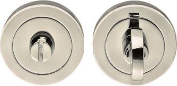 51mm Round Thumb Turn in Satin Nickel - Serozzetta | SZR004SN