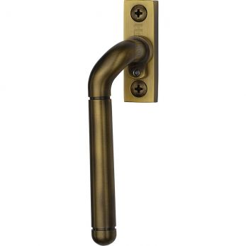 V1006L LH-AT - Lockable Espagnolette Left Handed Antique Brass Finish - by Heritage Brass