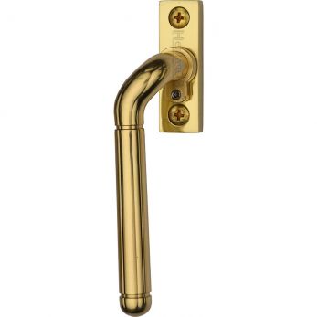 V1006L LH-PB - Lockable Espagnolette Left Handed Polished Brass Finish - by Heritage Brass
