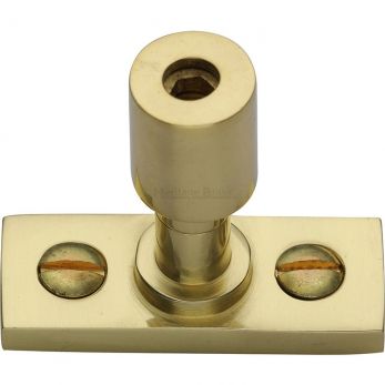V1007-PB - Casement Stay Locking Pin Polished Brass Finish - by Heritage Brass