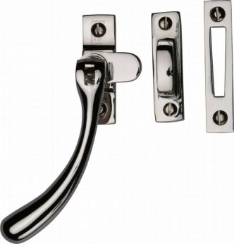 Heritage V1008 MP/HP-PNF Polished nickel ball end casement fastener
