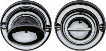 45mm Round Thumb Turn in Polished Chrome - Heritage Brass | V1015-PC