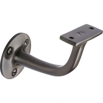 Heritage Brass Handrail Bracket 3 Matt Bronze finish - by M.Marcus - V1030 76-MB