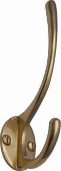 Heritage Brass V1050-PB - hat & coat hook 130mm polished brass