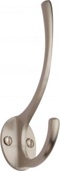 Heritage Brass V1050-SN - hat & coat hook 130mm satin nickel