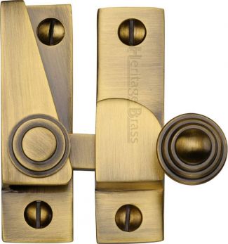 Heritage Brass V1104-AT Sash Fastener Antique Finish
