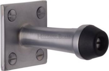 Heritage Brass V1190-SC - door stop 64mm satin chrome