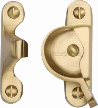 Heritage Brass Fitch Pattern Sash Fastener Satin Brass finish