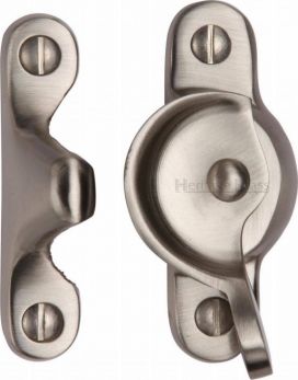 Heritage Brass V2060-SN - sash fastener fitch pattern satin nickel