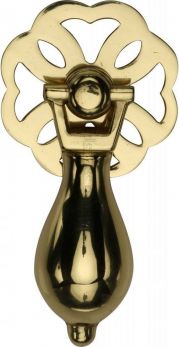 Kitchen Handle Heritage Brass Pull 66mm Polished Brass Finish