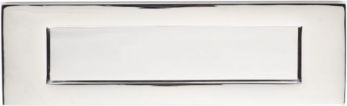 Heritage Brass V850 254-PC letter plate 254x79mm polished chrome