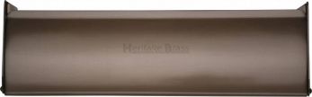 Heritage Brass Interior Letterflap 280 x 83mm Matt Bronze finish