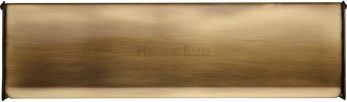 Heritage Brass V860 299-AT antique brass 299x86mm letter tidy
