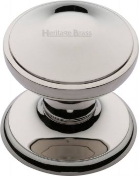 Heritage Brass V900-PNF Polished Nickel 77mm Round Centre Knob