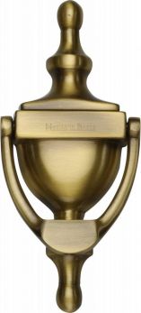 Heritage Brass V910 152-AT urn knocker 152mm antique brass