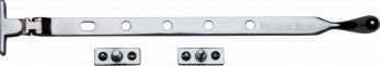 Heritage V992-12CP Polished chrome ball end casement stay 12"