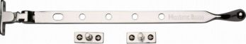 Heritage V992-12PNF Polished nickel ball end casement stay 12"