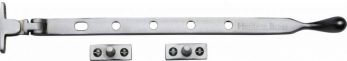 Heritage V992-12SC Satin chrome ball end casement stay 12"