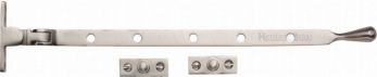 Heritage V992-12SN Satin nickel ball end casement stay 12"