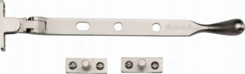 Heritage Brass V992-8SN Casement Window Stay Ball Design 203mm Satin Nickel Finish