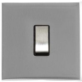Winchester Satin Chrome W03 1 Gang Rocker Switch (10 Amp)