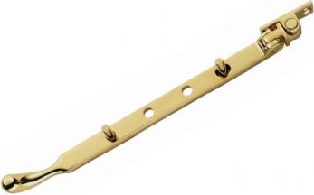 Carlisle Brass WF12B polished brass 12" bulb end stay