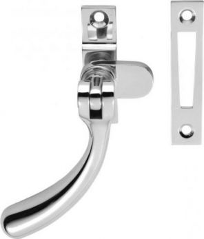 Carlisle Brass WF16CP window fastener mortice plate only build end Polished Chrome