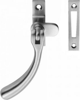 Carlisle Brass WF16SC window fastener mortice plate only build end Satin Chrome