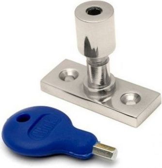 Carlisle Brass WF17SN satin nickel locking casement stay pin