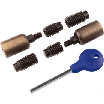Sash Window Stop Set Antique Brass (WF18AB)